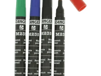 Outlet Edding Stanger Permanent Markers Zwart,Blauw,Groen,Rood
