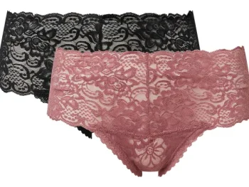 Hot Australian Strings Met Kant Zwart,Grijs,Roze