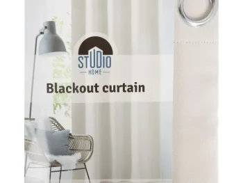 Best Studio Home Kant-En-Klaar Verduisterend Gordijn Beige,Grijs