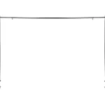 Best Merk Tafel Decoratiestang Zwart