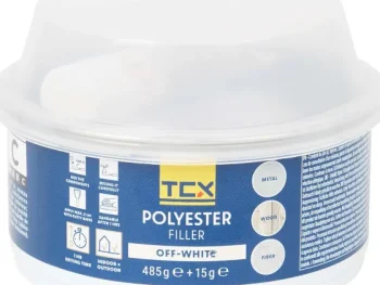 Fashion TCX Polyester Plamuur Off-White Wit