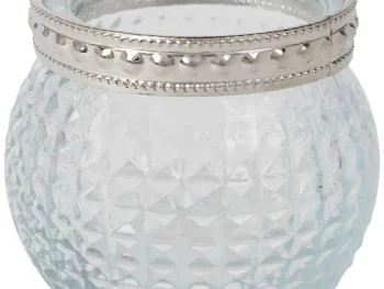 Best Merk Theelichthouder Grijs,Groen,Roze,Transparant