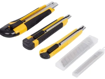 Clearance Tools Afbreekmessenset Zwart,Geel