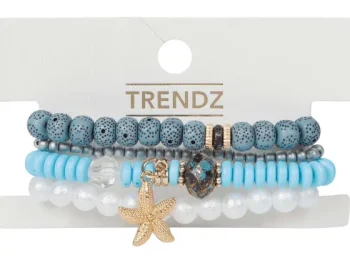 Outlet Merk Trendz Armbandenset Meerkleurig