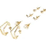 Hot Merk Trendz Oorbellenset Goud