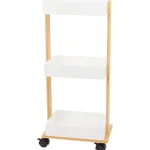 New Merk Trolley Beige,Zwart,Wit