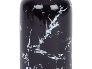 Clearance Merk Vaasje Met Marmerlook Brons,Zwart