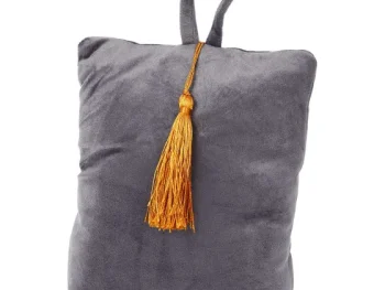 Hot Merk Velvet Deurstopper Zwart,Blauw,Grijs,Roze