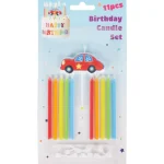 New Merk Verjaardagskaarsen Meerkleurig
