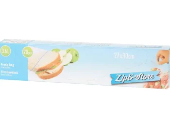 Hot Lock & Lock Vershoudzak Zip & Store Transparant