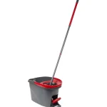 Sale Vileda Spinmop Easy Wring & Clean Zwart,Rood