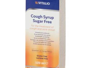 Outlet Kinzo Vitalio Hoestdrank Aardbei & Sinaasappel