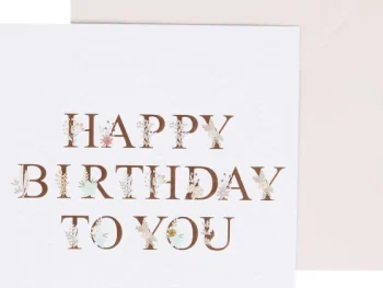 Hot Office Essentials Wenskaart Print,Meerkleurig