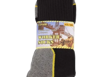 New Lotto Werksokken Zwart