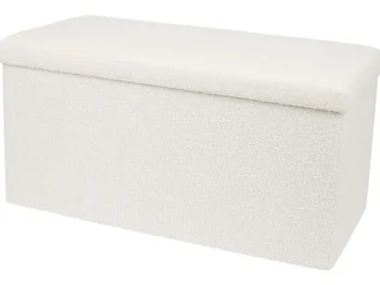 Hot Merk Xl Opbergpoef Wit