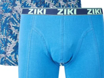 Hot Ziki Boxershorts Blauw,Print
