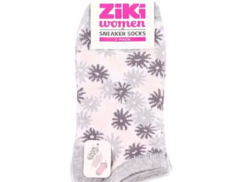 Clearance Ziki Sneakersokken Print