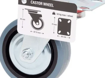 Outlet Merk Zwenkwiel Zilver